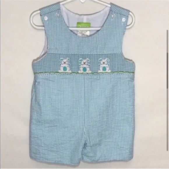 Kid’s Classic Whimsy Easter Overalls - Picture 2 of 9